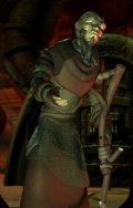 Неглавный герой: Фарод Червиволосый (Planescape: Torment).