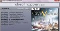 Sid Meier's Civilization V. Трейнер +1