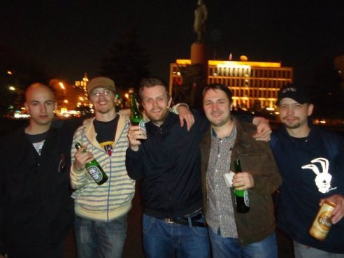 Razor, Fuse, CCP Soundwave, Daroh, lolsus (13 мая 2011, за день до официального ивента, Калужская площадь)