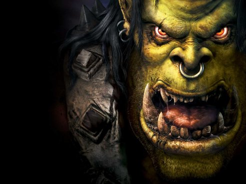 В лице Warcraft III: Reign of Chaos, он смотрит на эту игру, как на говно