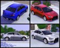 The Sims 3. Мод "2008 Mitsubishi Lancer Evolution "
