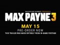 Max Payne 3. Трейлер